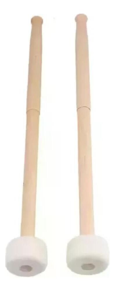 Par De Mazos De 14 Pulgadas Para Timbal - Imagen 2