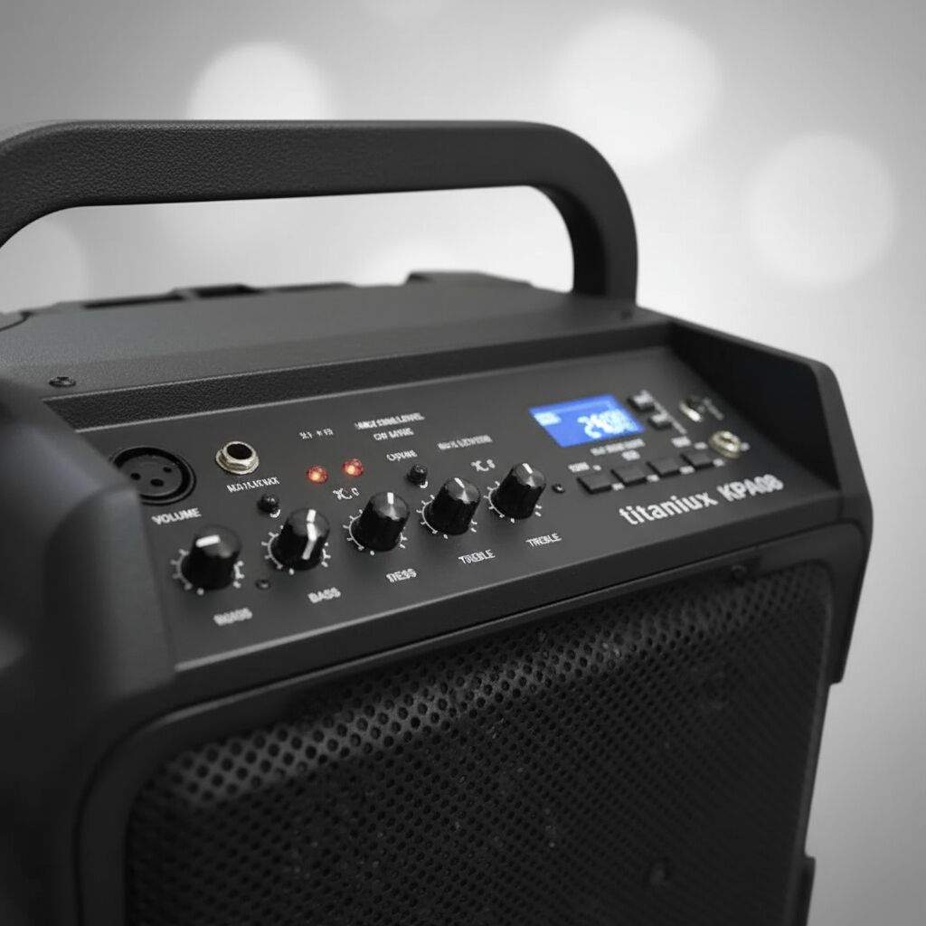 Parlante Amplificador Titaniux Kpa08 - Imagen 2