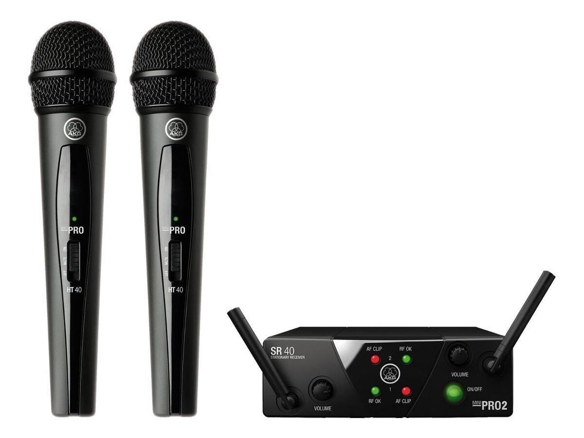 Sistema Inalámbrico Akg Wms40 Mini2 Doble/ Todoaudio