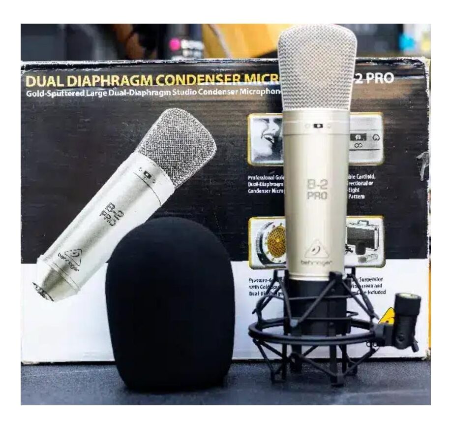 Micrófono Condensador Multipatrón Cardioide Behringer B2 Pro - Imagen 5